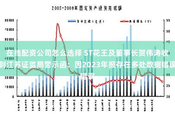 在线配资公司怎么选择 ST花王及董事长贺伟涛收到江苏证监局警示函：因2023年报存在多处数据错误